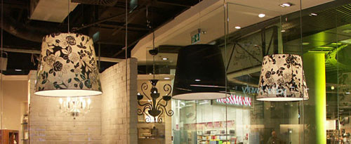 Projekt architektury wnętrza sklepu Easy Home, galeria handlowa Cuprum Arena.